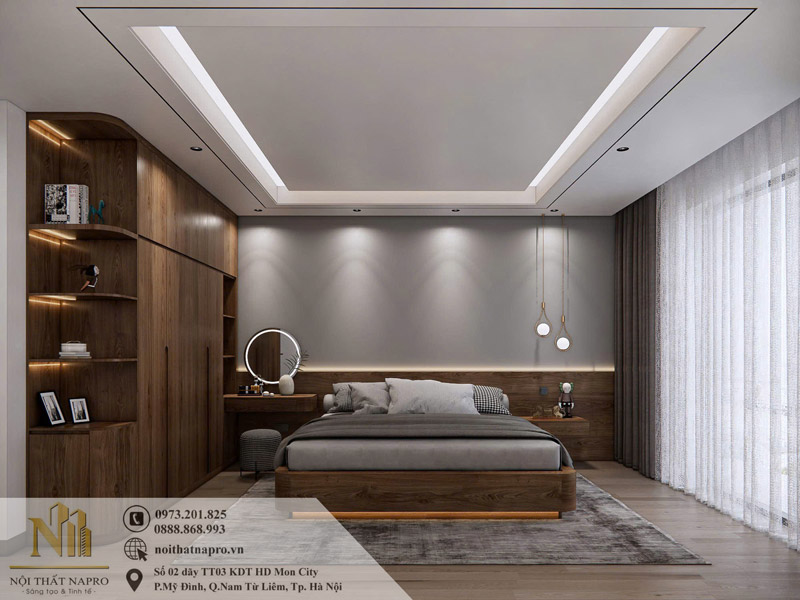 Thiết kế nội thất phòng ngủ 20m2