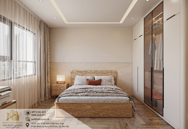 Thiết kế nội thất phòng ngủ đơn giản