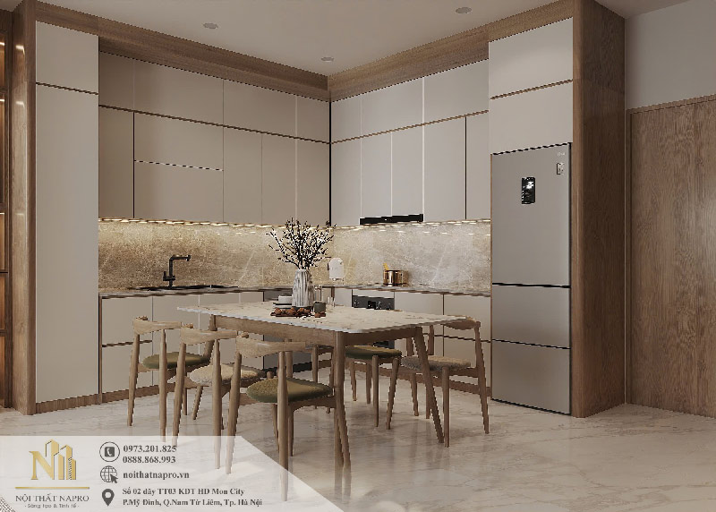 Tủ bếp Laminate NLA29